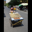 Mit Chili gewürzte Muscheln und Schnecken